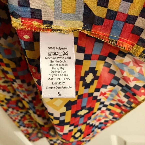 Aztec Print Kimono Cover Up - Picture 4 of 5